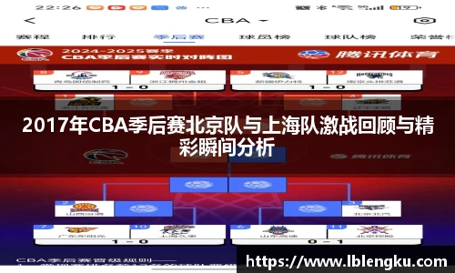 2017年CBA季后赛北京队与上海队激战回顾与精彩瞬间分析